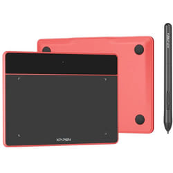 Tablette Graphique XP-PEN Déco Fun L - Rouge (DECO-FUNL-RED)