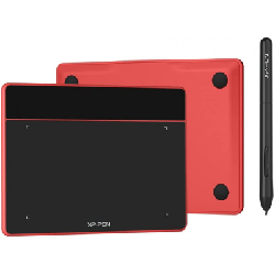 Tablette Graphique XP-PEN Déco Fun XS - Rouge (DECO-FUNXS-RED)