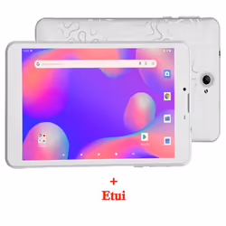 Écran: 7" IPS (1024 x 600 pixels) - Système d'exploitation: Android 11 (édition Go) - Processeur: Quad-core 1.3 GHz - Mémoire ...