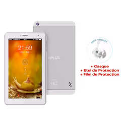 Single SIM - Ecran 7" - Processeur Quad-Core 1,3 GHz - RAM 1 Go - Mémoire 32 Go - Android 11 Go Edition - Appareil Photo Arri ...