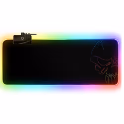 Tapis de Souris Gamer SPIRIT OF GAMER Darkskull RGB XXL - Noir