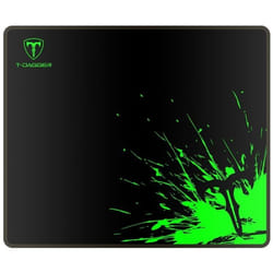 Tapis de souris Gamer T-DAGGER LAVA M CONTROL EDITION - Noir&Vert
