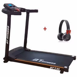 Tapis Roulant BT FITNESS BT T20 - Affichage LCD: Vitesse, Distance, Calorie,Programme - Moteur DC: 2.0 HP - Programme: P01-P1 ...