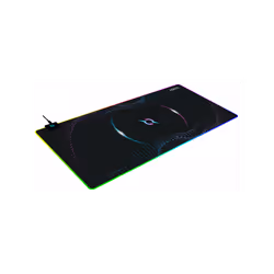 Tapis Souris Gamer AQIRYS ECLIPSE - Taille: Extra-large - Imperméable - Matériel: Microfibre avec une base en caoutchouc anti ...