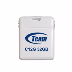 Team Group C12G, 32 Go, USB Type-A, 2.0, Casquette, Blanc