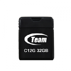 Team Group C12G lecteur USB flash 32 Go USB Type-A 2.0 Noir