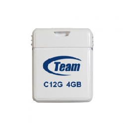 Team Group C12G lecteur USB flash 4 Go USB Type-A 2.0 Blanc