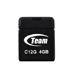 Team Group C12G lecteur USB flash 4 Go USB Type-A 2.0 Noir
