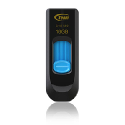 Team Group C145 lecteur USB flash 16 Go USB Type-A 3.2 Gen 1 (3.1 Gen 1) Noir, Bleu