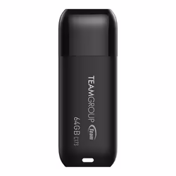 Team Group C173, 64 Go, USB Type-A, 2.0, Casquette, 15 g, Noir