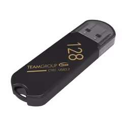 Team Group C183 lecteur USB flash 128 Go USB Type-A 3.2 Gen 1 (3.1 Gen 1) Noir