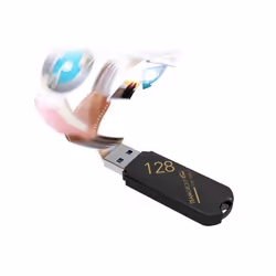 Team Group C183 lecteur USB flash 64 Go USB Type-A 3.2 Gen 1 (3.1 Gen 1) Noir - Vue supplémentaire 5