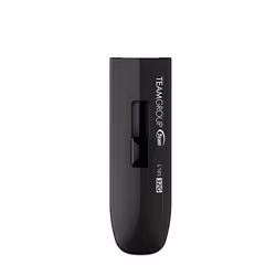 Team Group C185, 32 Go, USB Type-A, 2.0, Sans capuchon, 9 g, Noir