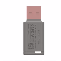 Team Group C201 lecteur USB flash 32 Go USB Type-A 3.2 Gen 1 (3.1 Gen 1) Rose