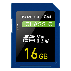 Team Group CLASSIC SD Card 16 Go UHS-I
