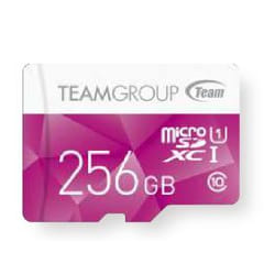 Team Group Color Card 256 Go MicroSDXC UHS-I