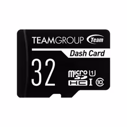 Team Group Dash, 32 Go, MicroSDHC, Classe 10, 80 Mo/s, 16 Mo/s, Class 1 (U1)