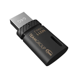 Team Group M211 lecteur USB flash 64 Go 3.2 Gen 1 (3.1 Gen 1) Noir