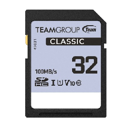 Team Group T-CREATE CLASSIC TCSDHC32GIV1001 mémoire flash 32 Go SDXC UHS-I