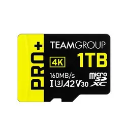 Team Group TPPMSDX1TIA2V3003 mémoire flash 1 To MicroSDXC UHS-I Classe 10