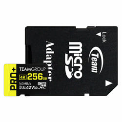 Team Group TPPMSDX256GIA2V3003 mémoire flash 256 Go MicroSDXC UHS-I Classe 10