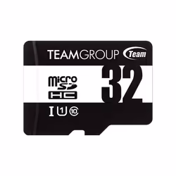 Team Group TUSDH32GCL10U02, 32 Go, MicroSDHC, Classe 10, UHS-I, 100 Mo/s, 20 Mo/s