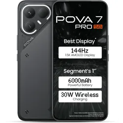 Tecno Pova 7 PRO 5G 16Go 256Go Noir