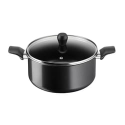 TEFAL - Faitout 24 cm Access + couvercle en verre B4454602 - Noir