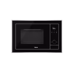 Teka ML 820 BIS, Intégré, Micro-ondes grill, 20 L, 700 W, Rotatif, Tactile, Noir, Acier inoxydable