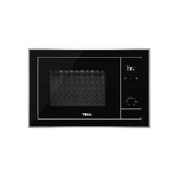 Teka ML 820 BIS micro-onde Intégré Micro-ondes grill 20 L 700 W Noir, Acier inoxydable