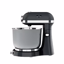 Telefunken TLF-KPL3101A, Robot mixer, Noir, Batteur, Pétrisseur, Mélange, 3,5 L, Acier inoxydable, 500 W