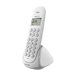 Téléphone DECT Sans Fil Logicom Aura 150 - Blanc