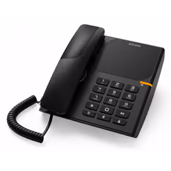 Téléphone Fixe Filaire ALCATEL T28 - Indicateur visuel d'appel entrant - Rappel du dernier numéro composé - Numérotation mixt ...