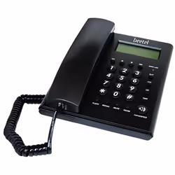 Téléphone Filaire BEETEL M52 Avec Afficheur - Affichage LCD unique à 16 chiffres - 30 mémoires d'appels entrants et 5 mémoire ...