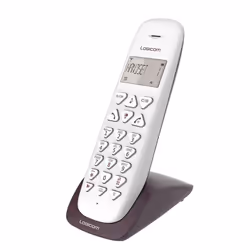 TELEPHONE FIXE SANS FIL LOGICOM VEGA 150 / AUBERGINE