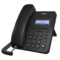 Téléphone IP D-Link DPH-115SE - 2x Ports RJ45 10/100Mbps & LAN