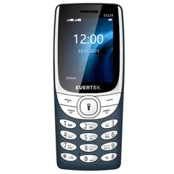 Téléphone Portable Evertek E3224 Bleu