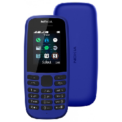 Téléphone Portable NOKIA 105 | DOUBLE SIM | BLEU