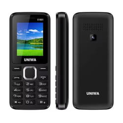 Téléphone Portable UNIWA E1801 - Noir