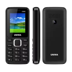 Téléphone Portable UNIWA E1801 - Noir