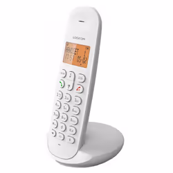Téléphone Sans Fil DECT LOGICOM Iloa 150 Solo - Sans répondeur - Ecran: 4 lignes (1 ligne dot matrix, 1 ligne alphanumérique, ...