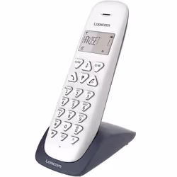 Téléphone Sans Fil Logicom Vega 150 DECT - Taille de l'écran : 3 lignes (1 ligne alphanumérique, 2 lignes d’icônes), affichag ...
