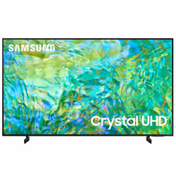 Téléviseur Samsung CU8000 55" Crystal UHD 4K Smart Noir