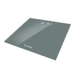 Terraillon BEG41018GR Carré Gris Pèse-personne électronique