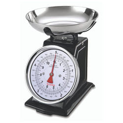 Terraillon Trad 500 Noir Comptoir Balances de cuisine mécaniques
