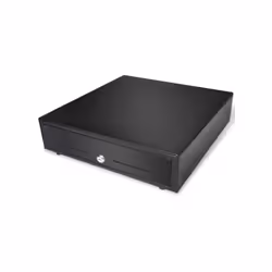 Tiroir Caisse 14R USB  Tiroir-caisse Métal – Interface USB – 8 compartiments Coins – 4 Compartiments Billets – Couleur Noir