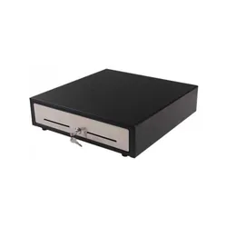 Tiroir Caisse 41SS RJ Slide 4bills / 8coins / NOIR / INOX