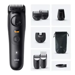 Braun BeardTrimmer 5 BT5560 tondeuse à barbe Batterie 40 2 cm Mouillé & sec Noir