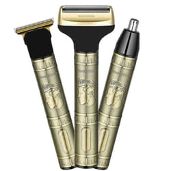 Tondeuse à Cheveux 3en1 Rechargeable DALING DL-9266 - Gold