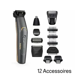 BaByliss MT987E tondeuse à cheveux Noir, Or